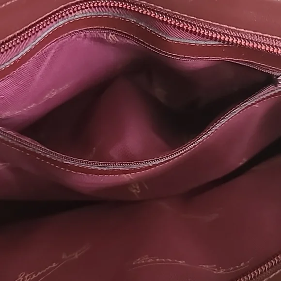 Etienne Aigner Vintage Brick Hobo Purse - Picture 6 of 10